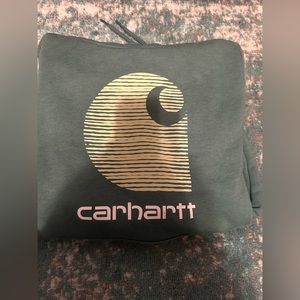 Carhartt women’s rain defender hoodie Green size 8/10 M NWT!